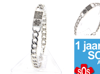 sos armband + 1 jaar account (172)
